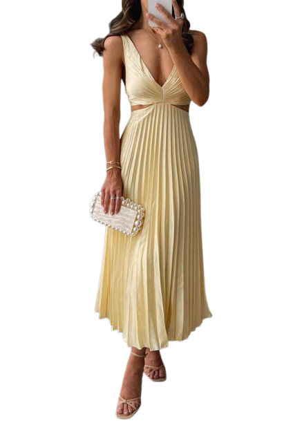 LAIA | VESTIDO PLISADO