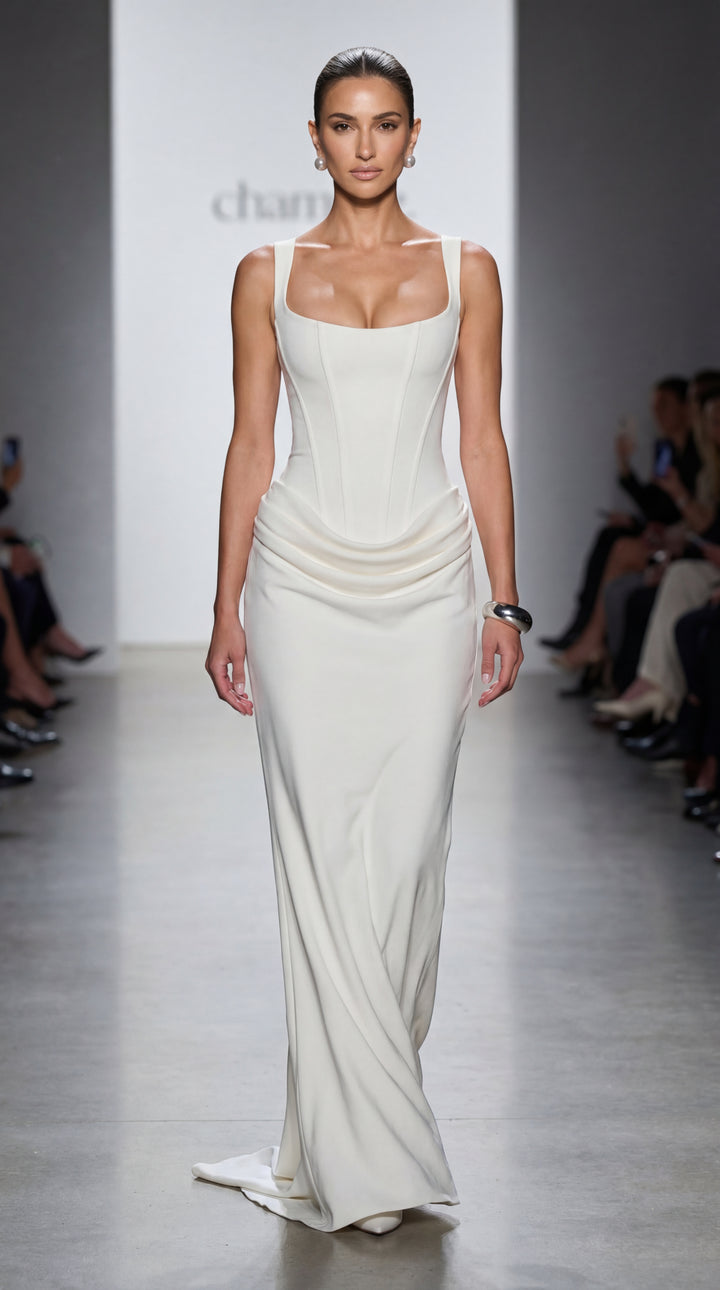 NATALI ❘ VESTIDO DE ESCOTE CUADRADO