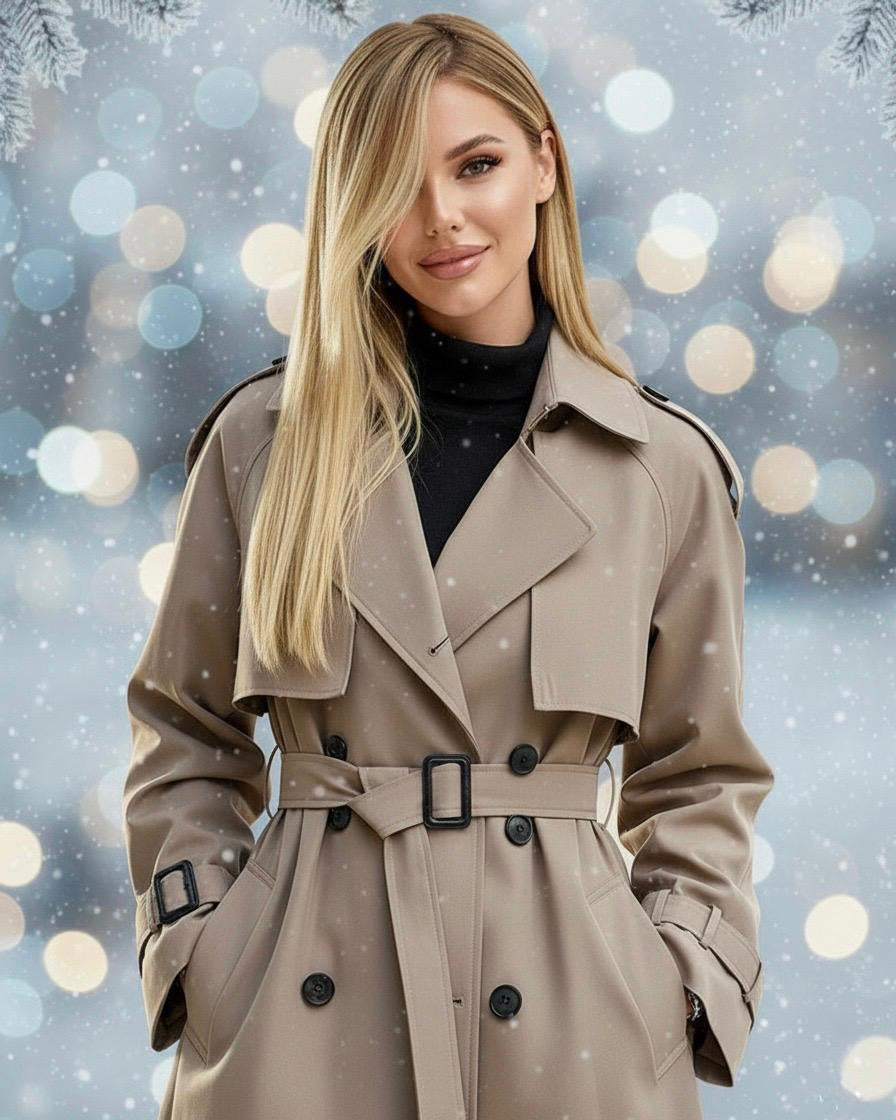 RENATA | ABRIGO CON CINTURON