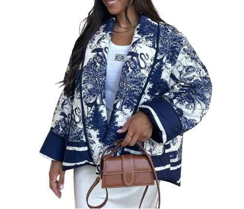 ESTRELLA | ABRIGO ESTAMPADO