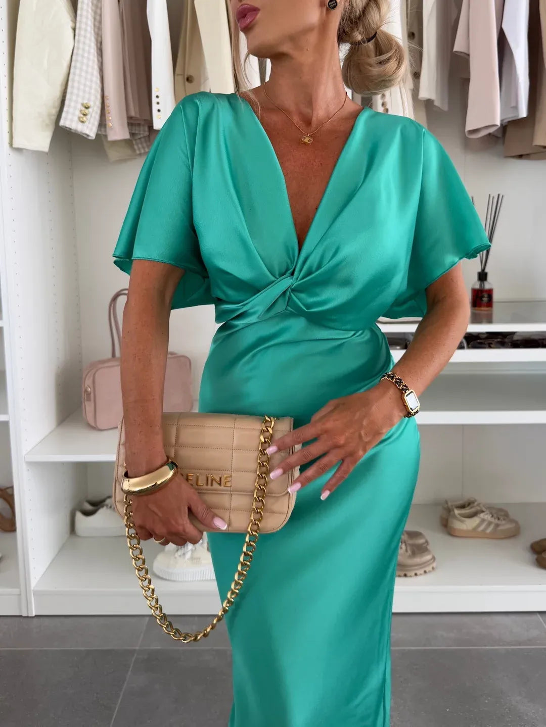 MERNES | VESTIDO CON NUDO