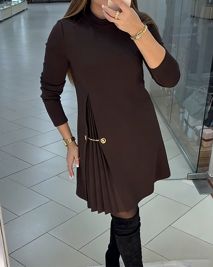 SILVIA™ | VESTIDO PLISADO